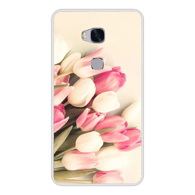 Чехол на заднюю панель для huawei Honor 5X X5 GR5 kiw-l21 5," чехол для телефона из ТПУ для huawei Honor 5 X 5x KIW-L21 силиконовый чехол s