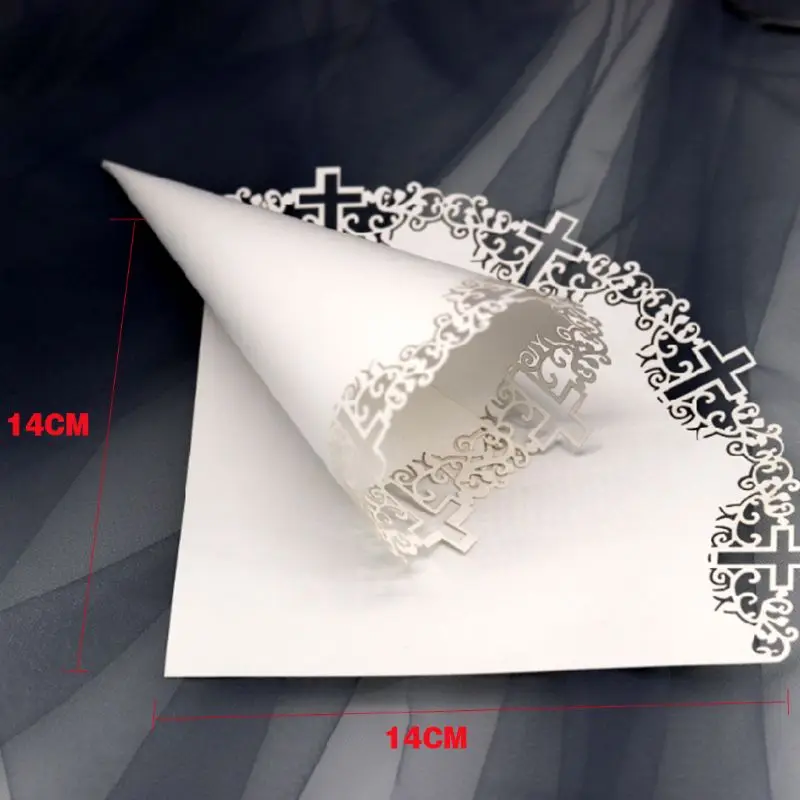 50 шт. лазерная вырезка кружева лепестки конфет | Дом и сад