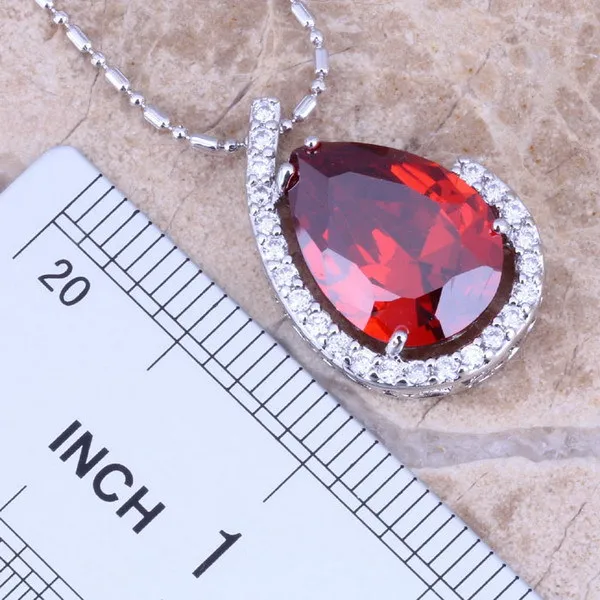 Комплект из кольца и серёг с фианитом Размер 6 / 7 8 9 10|silver jewelry set|jewelry setsearring pendant |