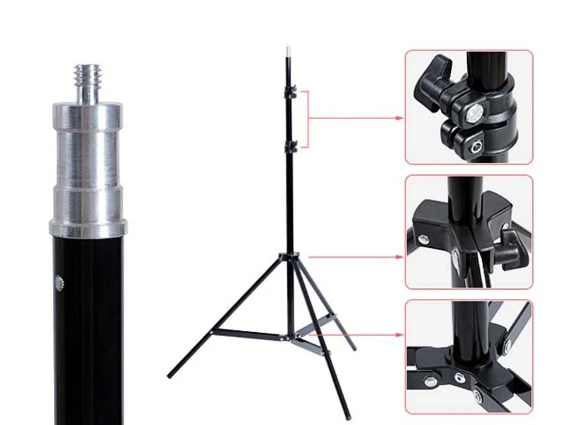 Штатив Godox для студийсветильник фотосъемки 190 см 6 футов|light stand tripod|light standphoto light |