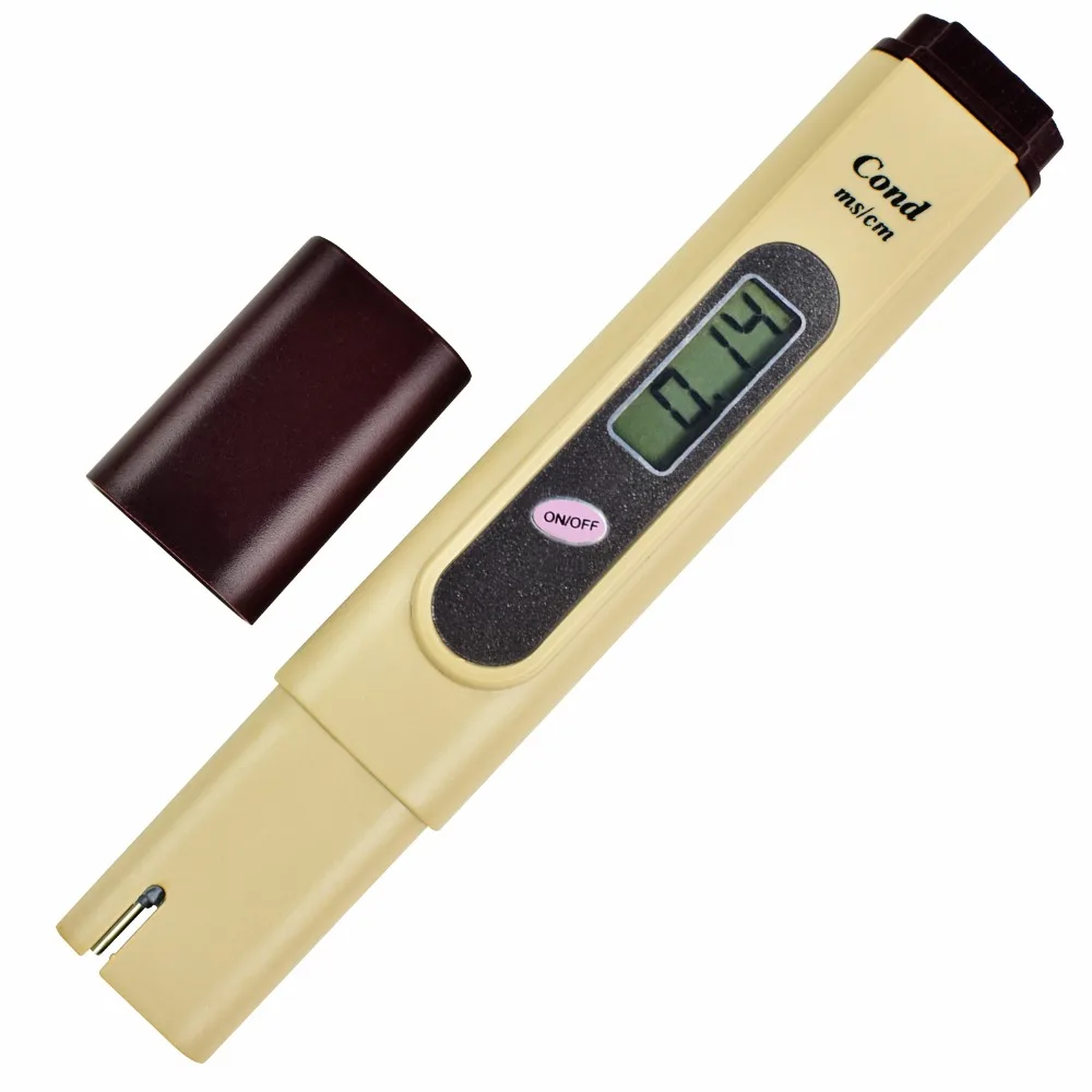 

Pen-type Digital EC Conductivity Meter Tester 0~19.99ms/cm + Electrode + ATC