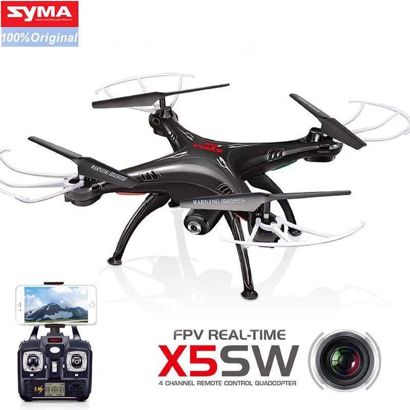 Квадрокоптер SYMA X5SW Wi Fi fpv с камерой 2 4 ГГц|fpv quadcopter|helicopter quadcopterquadcopter with camera |