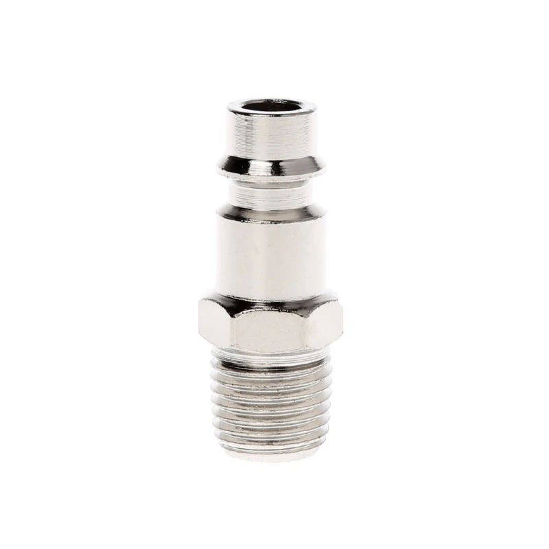 Euro Air Line Hose Fitting Connector Quick Release 1/4 Inch BSP Male Thread | Обустройство дома