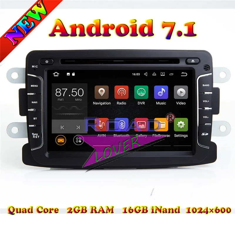 TOPNAVI 2G + 16GB Android 7 1 Автомобильная Компьютерная Система головное устройство DVD