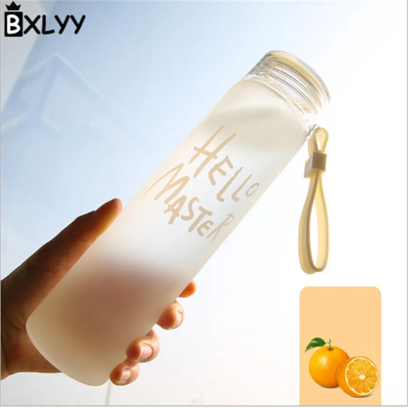 BXLYY450ml креативная бутылка из матового стекла с макаронами Новогоднее украшение