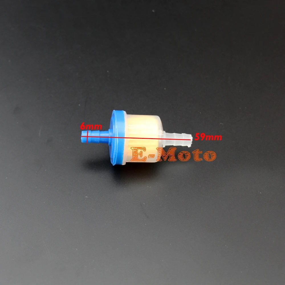 Новинка 100 шт. универсальные топливные газовые фильтры для мотоцикла картинг ROKETA