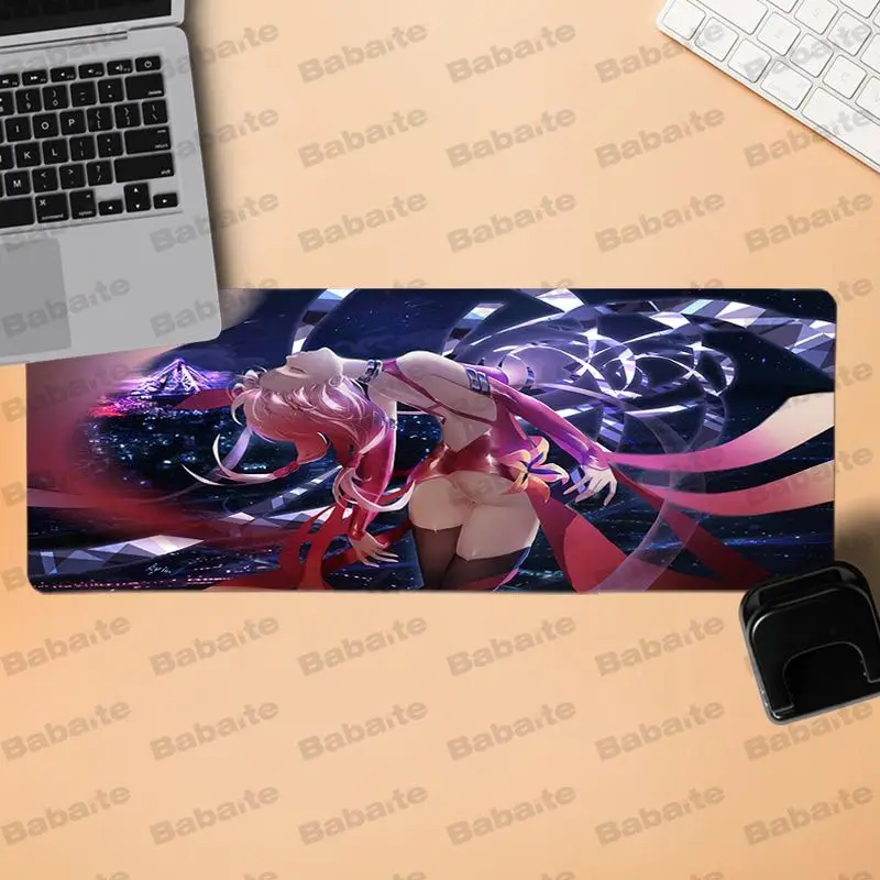 

Babaite Top Quality Guilty Crown (GC) Yuzuriha Inori laptop Gaming mouse pad rubber for cs dota 2 LOL gaming free mouse pad