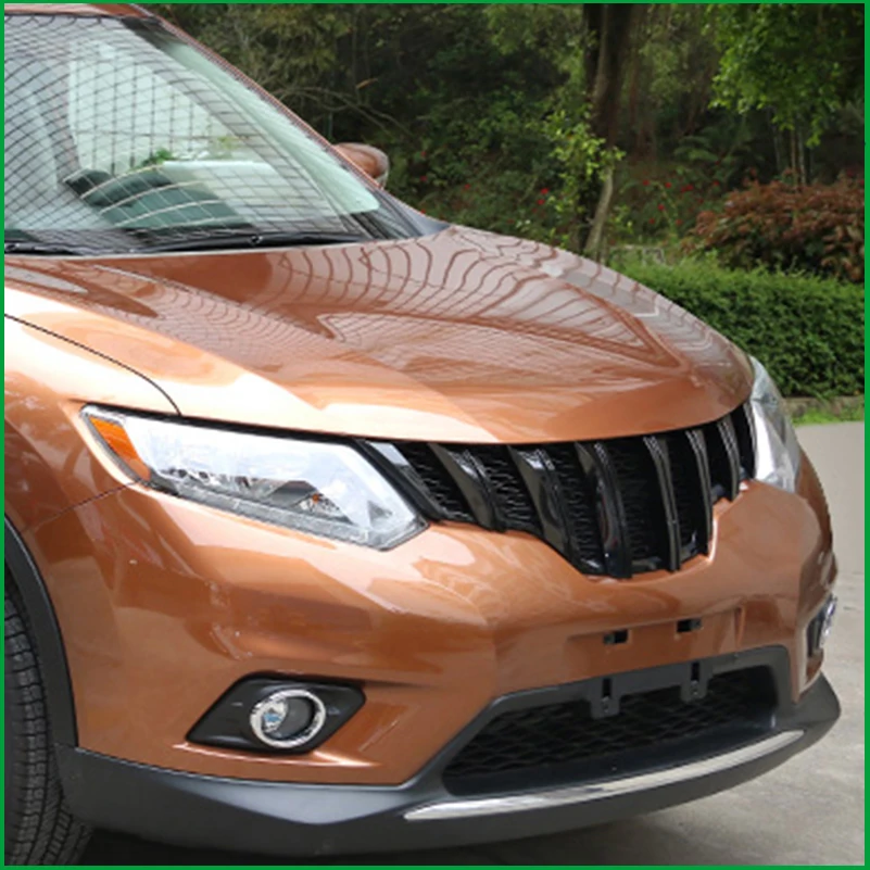 Для Nissan X Trail Rogue T32 2014 2015 2016 передний бампер сетчатая решетка Вокруг отделки