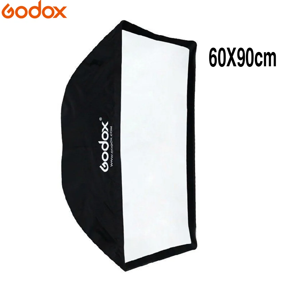 Godox 60x90 см зонтик софтбокс кронштейн Свет Стенд Комплект для строб студия вспышка