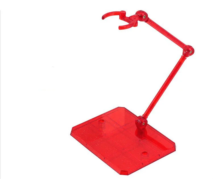 10 pcs trans red 10 шт. экшн-фигурка база подходит Дисплей Стенд кронштейн для 1/144 1/100 Hg/rg Sd Rabot/сценическая анимация костюм - Цвет: 10 pcs trans red