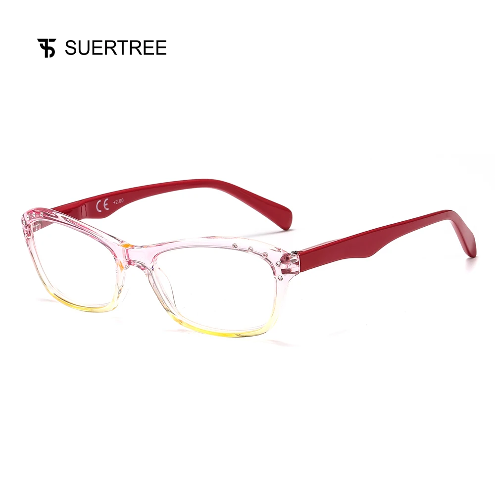 SUERTREE модные очки для чтения с защитой от синего света удобные весенние