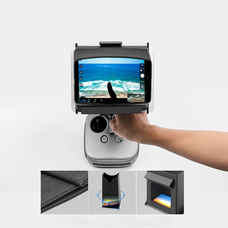 PGYTECH DJI Mavic Air солнцезащитный козырек пульта дистанционного управления SunShade 7,9 ''/9,7'' для DJI Phantom 3/4/4 Pro/Mavic pro/Spark/Inspire 1/2