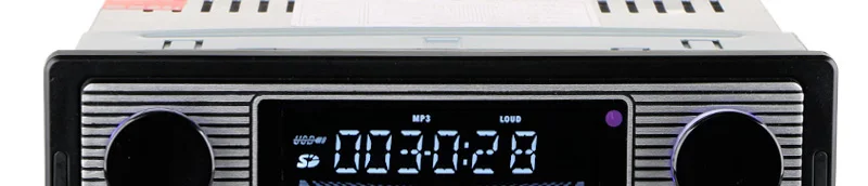 12 В автомобильный Радио плеер Bluetooth Стерео FM MP3 USB SD AUX аудио Авто Электроника Авторадио 1 DIN oto teypleri радио para carro