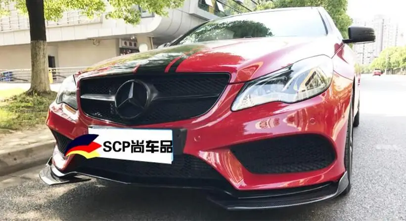 Передние разветвители для губ из углеродного волокна бамперы щитки чашек