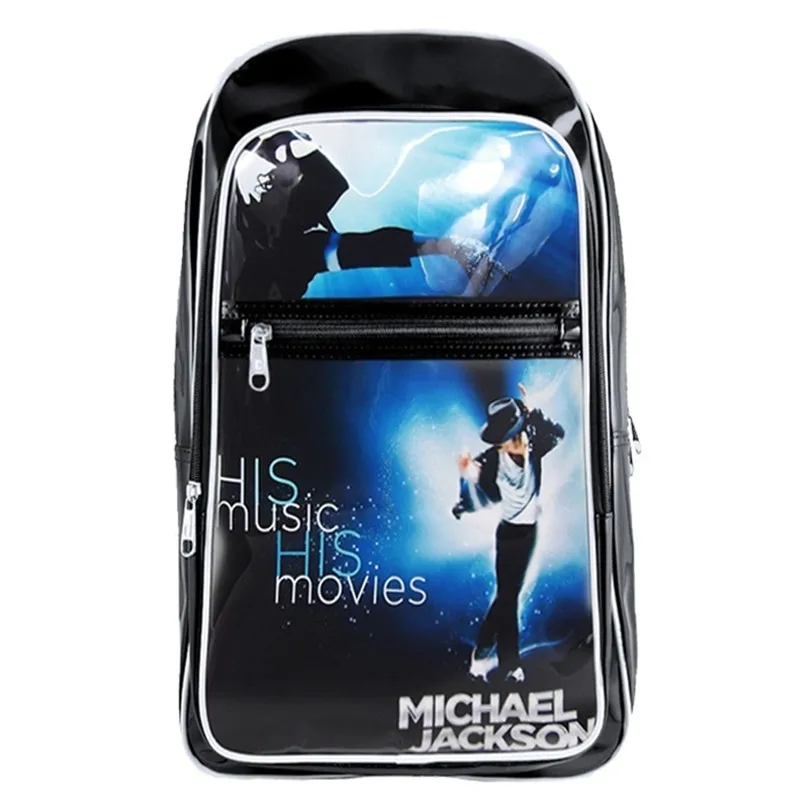Студенческие рюкзаки Майкл Джексон Bad Moonwalk Billie Jean печать крутые детские школьные ранцы для мальчиков Bolsos Mujer мужская сумка для книг - Цвет: Backpack 2