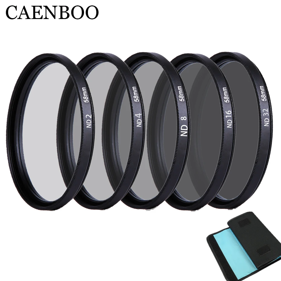 Фильтр нейтральной плотности для объектива камеры Canon Nikon|filter nd2|lens filter bagneutral density |