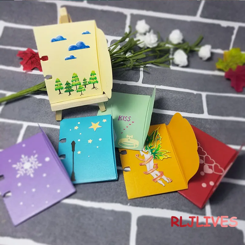 Конверт с памятью Dex Rolodex металлические режущие штампы Сделай Сам Скрапбукинг