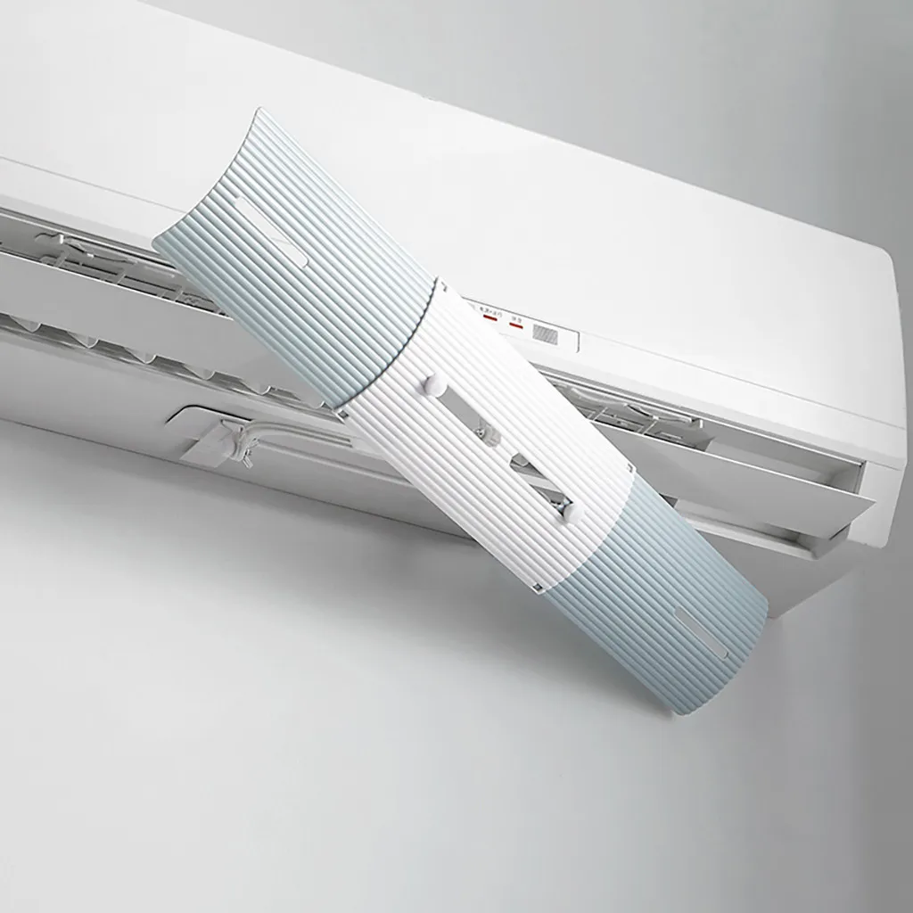 Регулируемый ветровой отражатель перегородка для кондиционирования воздуха