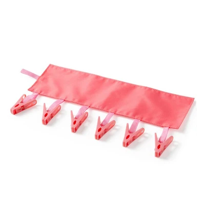 1pcs 34cm multi-functional portable clothes clip travel necessary to save hook space bathroom hooks