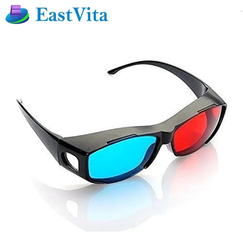 Очки EastVita 3D красные синие очки с оправой Anaglyph 3d для игр стерео фильмы объемные