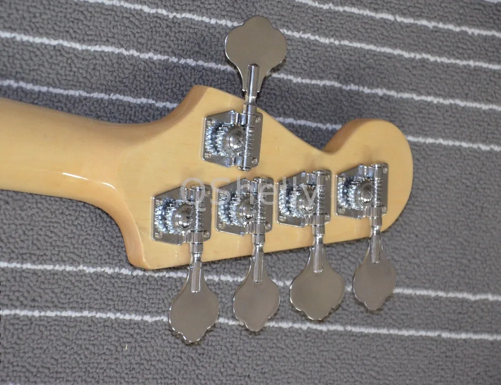 Высококачественный QShelly custom 5 струн Ash body vintage maple neck Marcus Miller джазовый