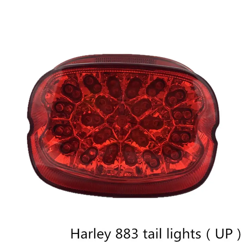 New LED Tail Light Turn Signal Night Train Rear Parking Stop Lamp motorcycle for Sportster XL 883 1200 FXD FLHRCI |