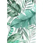 Картина с зелеными листьями, Алмазная мозаика, 5d полная дрель, квадратная алмазная живопись, новый инструмент HYY