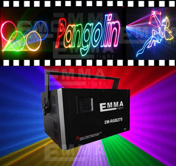 5.3w RGB Animation programmable laser light text effects | Освещение