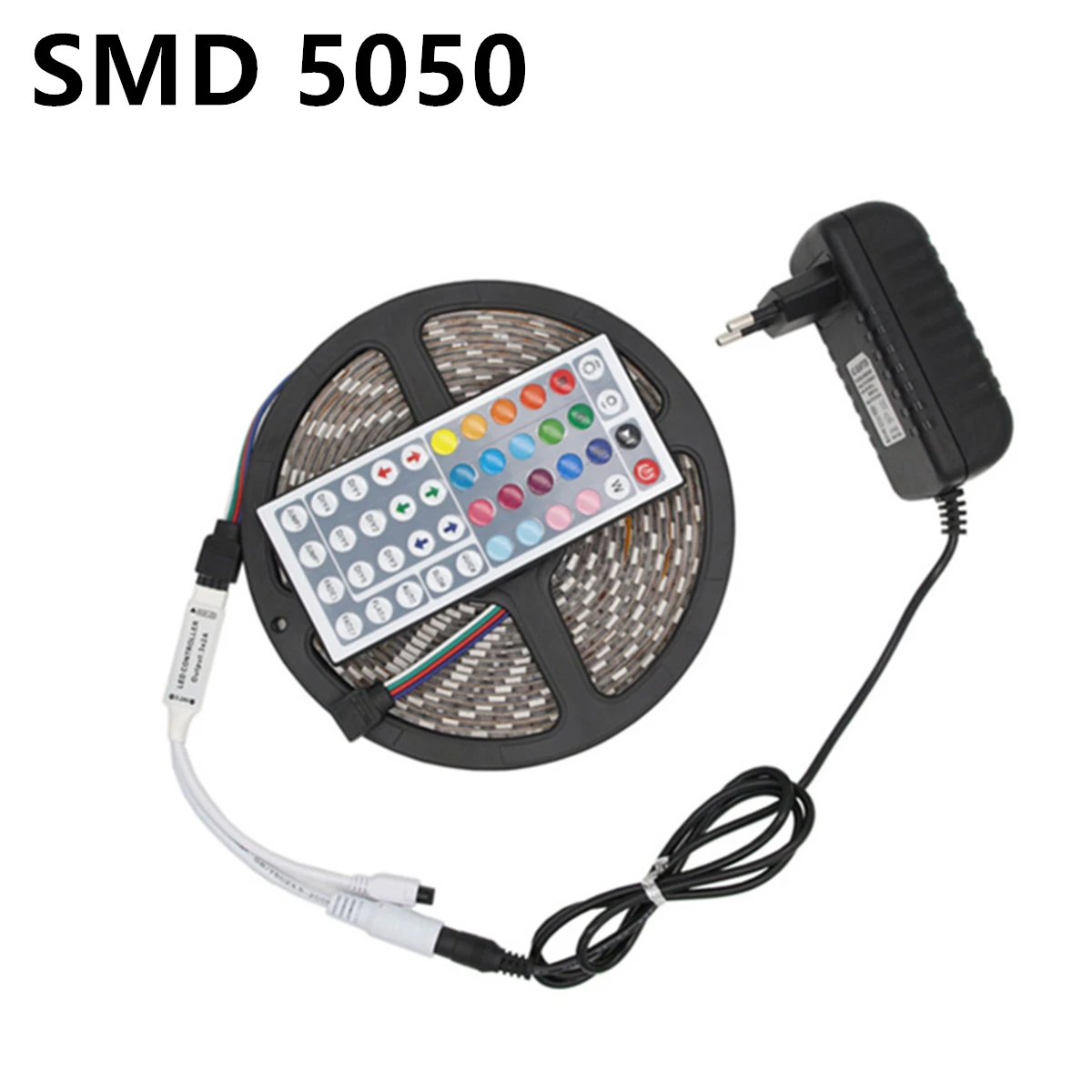 5M Светодиодные ленты SMD 2835 5050 светильник водонепроницаемая светодиодная лента RGB