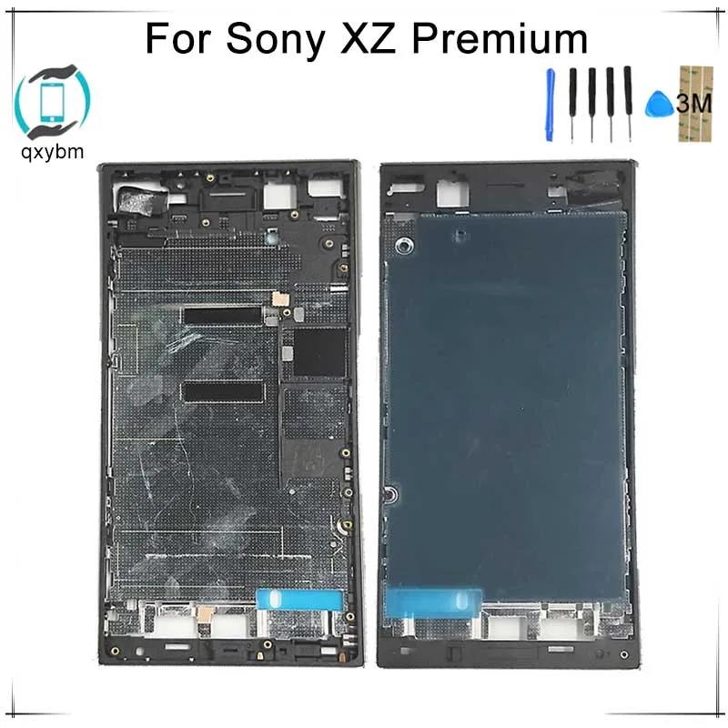 5 дюймов передняя рамка для Sony Xperia XZ Premium XZP мобильного телефона Замена пластины