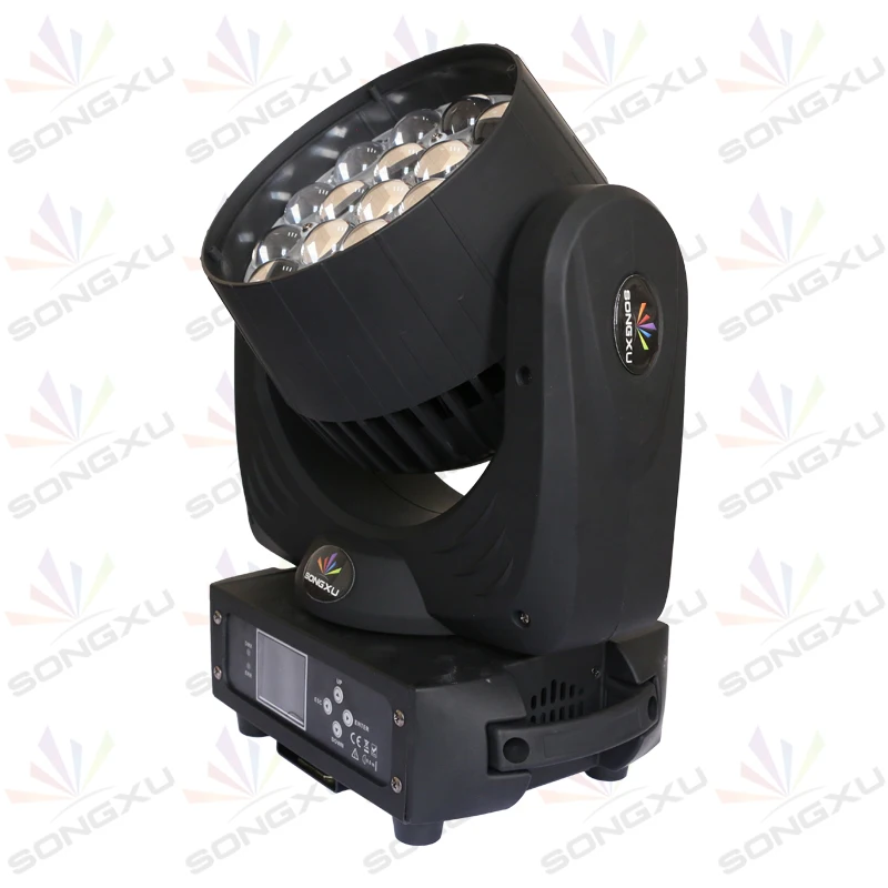 Чехол F light 4 в 1 19x15 Вт RGBW светодиодный зум движущийся головной свет светильник для