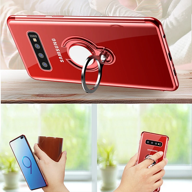 Чехол с магнитной застежкой для Samsung S10 Note 10 Pro Galaxy S8 S9 plus|Бамперы| |