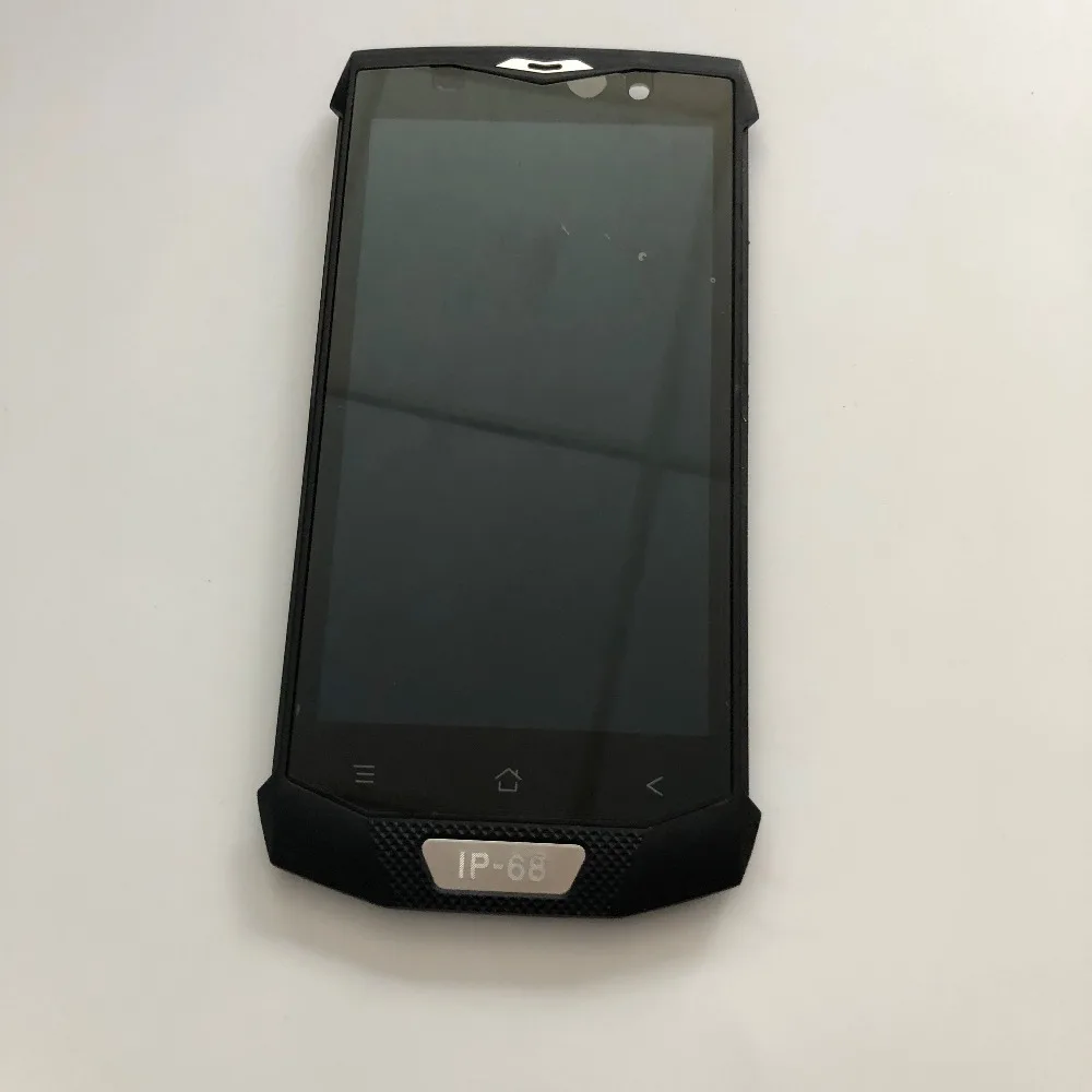 Б/у ЖК экран + сенсорный рамка для Blackview BV8000 Pro MT6757 Octa Core 5 0 дюймов 1920*1080 бесплатная