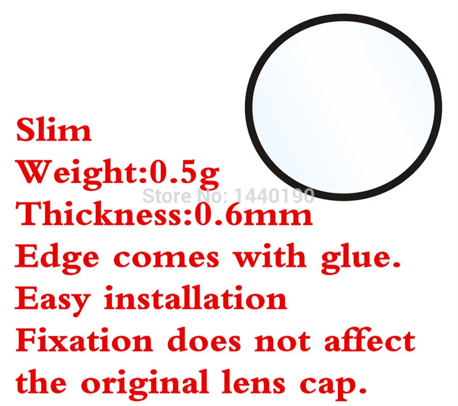 Защитная пленка для стекла камеры УФ-стекло объектива ультратонкая DJI Phantom 3 4