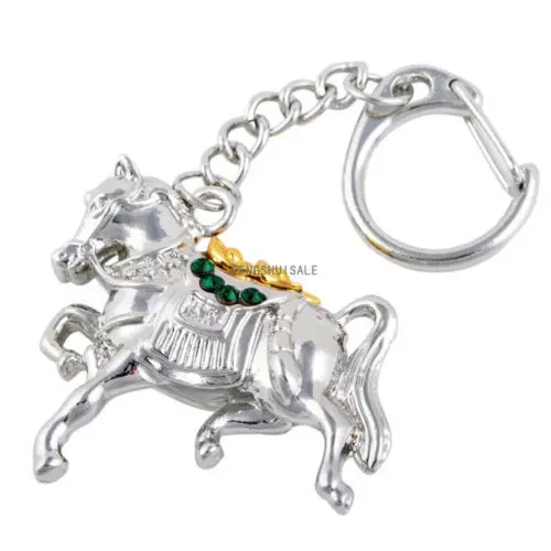 Фэн шуй продукт-дань лошадь брелок для ключей с амулетом + Подарочная коробка