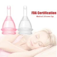 menstrual medical silicon cup with drain valve menstrual cup super soft menstrual collector reusable feminine hygiene period cup