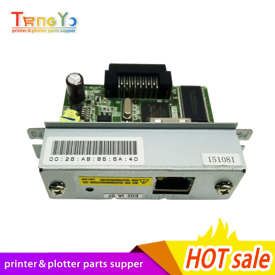 2X интерфейс Ethernet для Epson TM U220B 220PB 220PD 220PA T81 T82II T88III T88IV T88V T70 T90 T86L UB-E03 UB-E02 C32C 824541