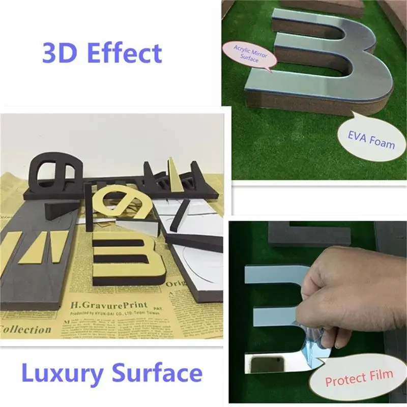 Настенные 3d часы klok акриловые большие зеркальные декоративные кварцевые для