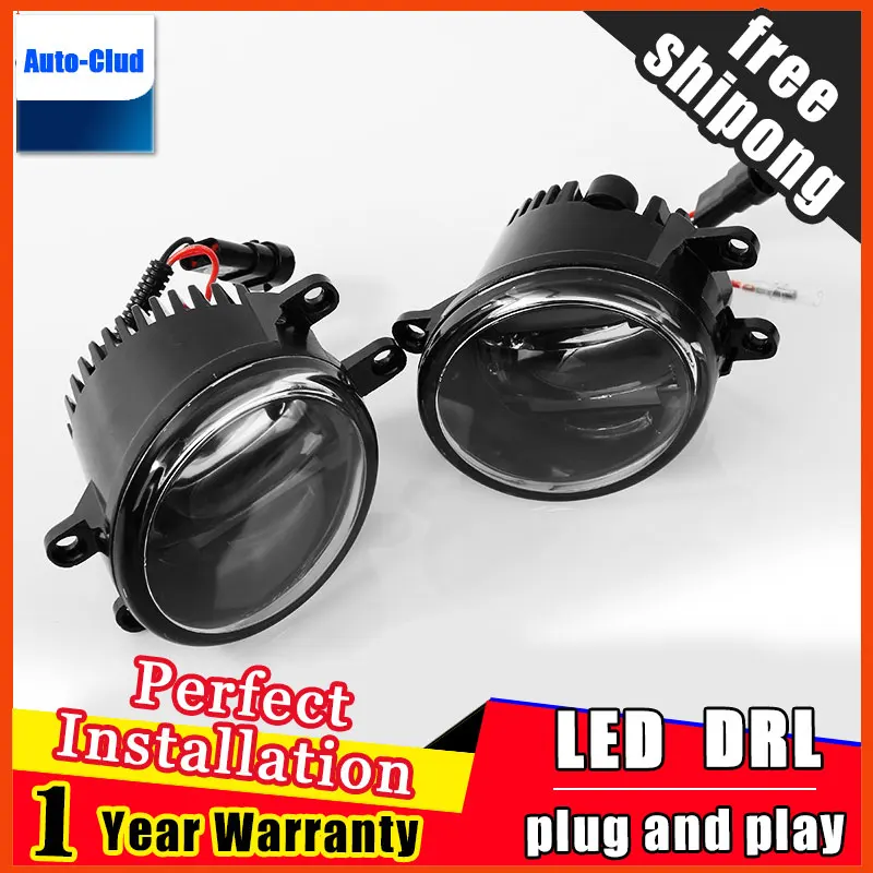 Стайлинг автомобиля светодиодный ные противотуманные фасветильник DRL для Toyota Prado