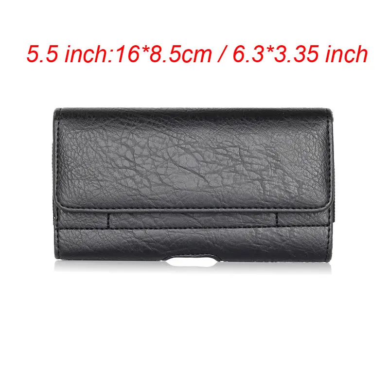 5.5 inch Black YIANG бренд из искусственной кожи сумки на пояс поясная сумка телефонные чехлы Сумки с держатель для карт дорожная поясная сумка мужская маленькая поясная сумка - Цвет: 5.5 inch Black