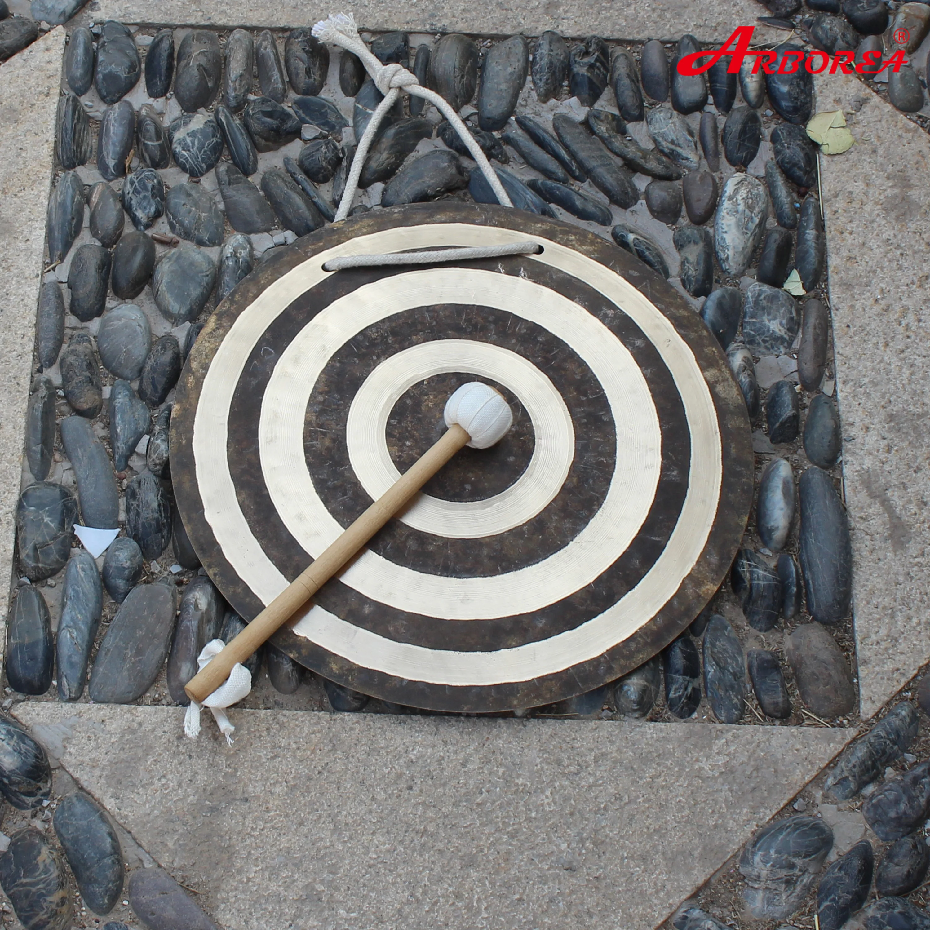 

100% Hand Made 16'' Sun Wind Gong Include one gong stick