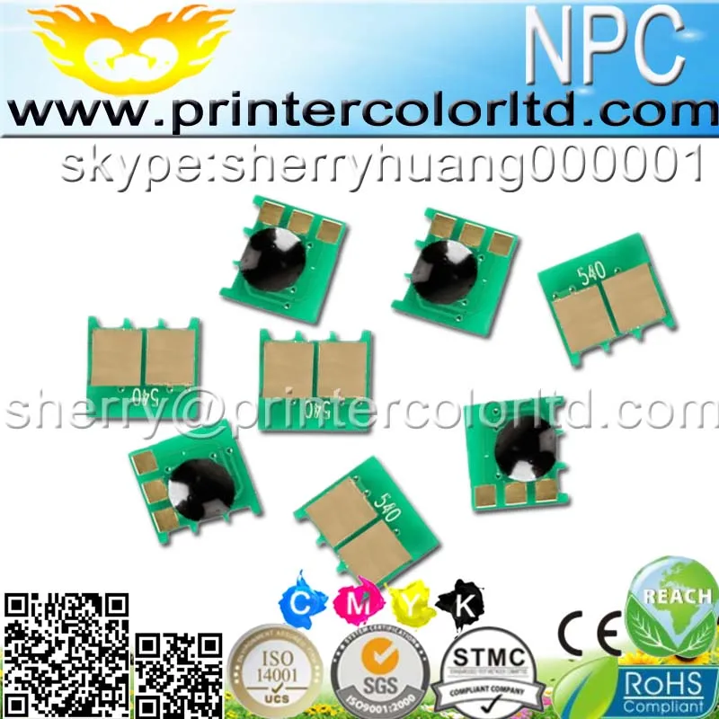 1415/1525 Цвет Сброс лазерного принтера тонер картридж чип для HP cp1525 ce320a ce321a ce322a
