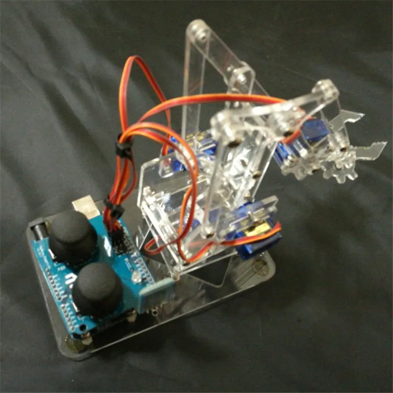 DIY mearm акриловый рокер Bluetooth Полный комплект MeArm джойстик роскошный