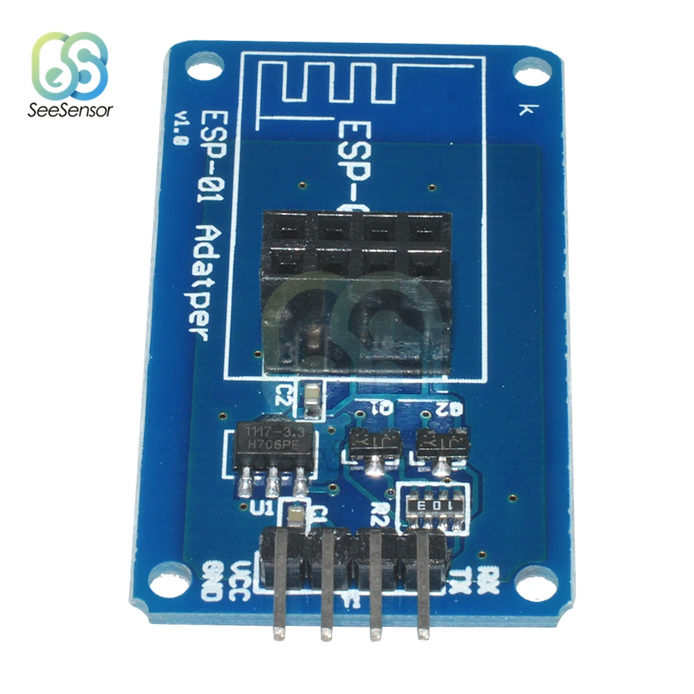 ESP8266 Φ ESP01 модуль беспроводного адаптера с последовательным Wi-Fi 3 В 5 совместимая