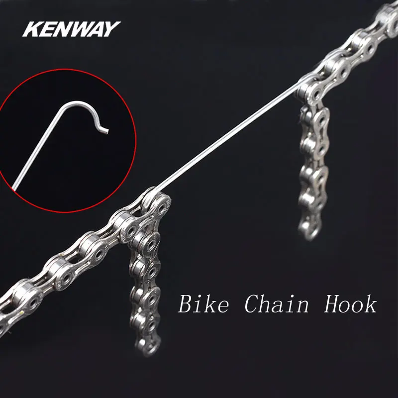 KENWAY 304 нержавеющая сталь MTB цепь для дорожного велосипеда крючки Сверхлегкий велосипед соединительные Инструменты инструменты высокого качества инструменты для ремонта велосипеда
