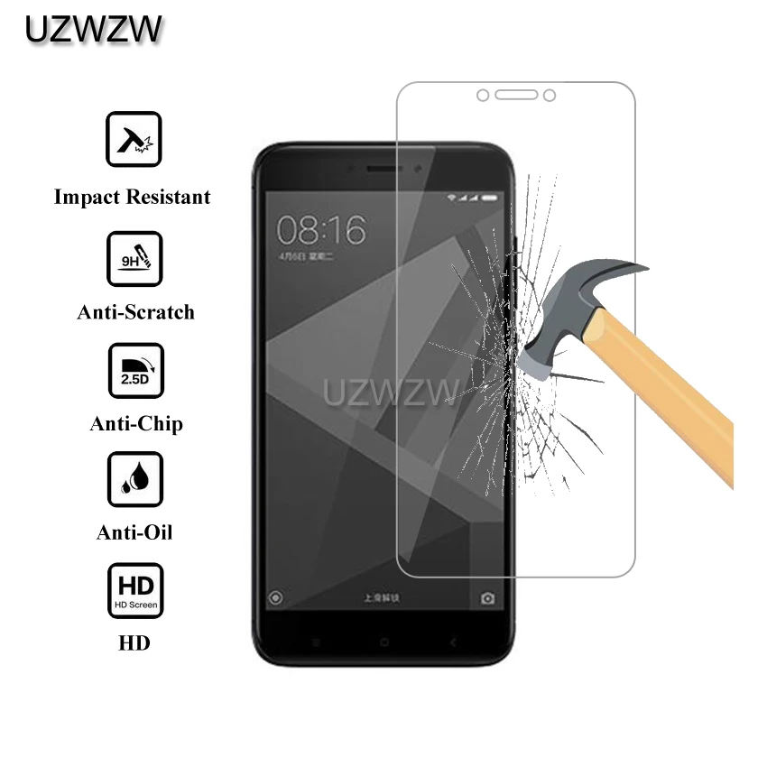 2.5D HD Tempered Glass For Xiaomi Redmi 4X Screen Protector Guard Film For Xiaomi Redmi 4X Tempered Glass