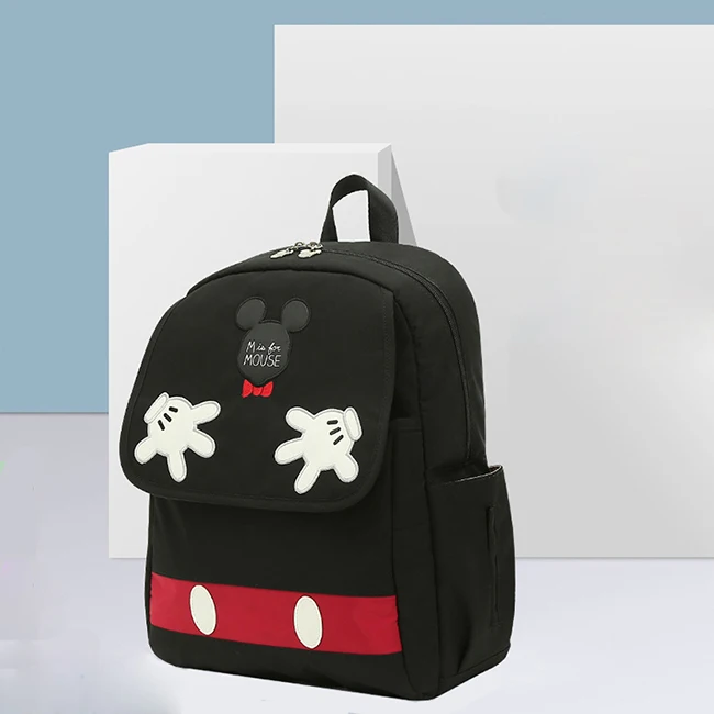 1 Disney сумка для подгузников рюкзак Микки Маус USB грелка сумка дети анти-потеря пояс Рюкзак для подгузников путешествия рюкзак Мумия сумка Предварительный дизайн - Цвет: 1
