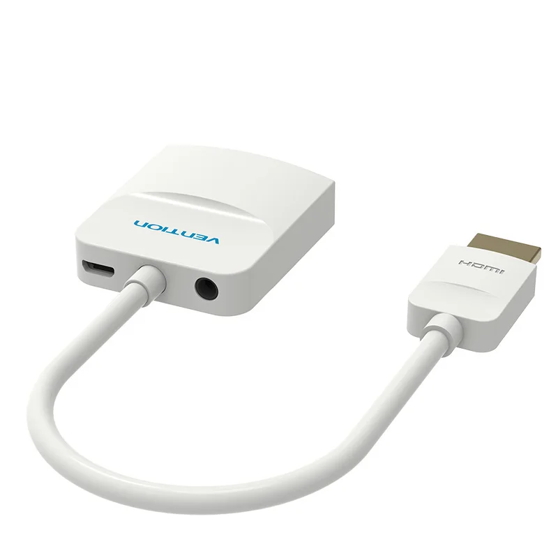 Vention 1080 P HDMI TO VGA Adapter цифро аналоговый аудио видео конвертер кабель для Xbox PS3 PS4 HDTV PC