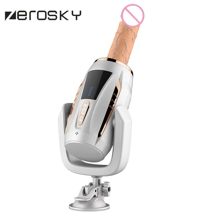 Zerosky Автоматическая Секс машина для женщин насосная пушка толкающий