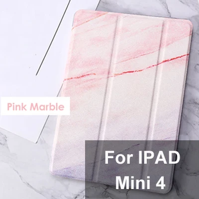 C2 for IPad mini 4 Для iPad mini 5/Air 3 чехол с мраморной текстурой TPU кожаный смарт-чехол для iPad Чехол Air 1/2 Mini 2 3 4 Pro 10,5 Автоматический Режим сна - Цвет: C2 for IPad mini 4